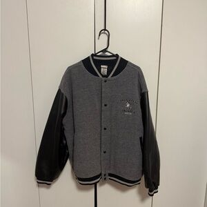 Disney Black and Gray Grumpy Varsity Jacket